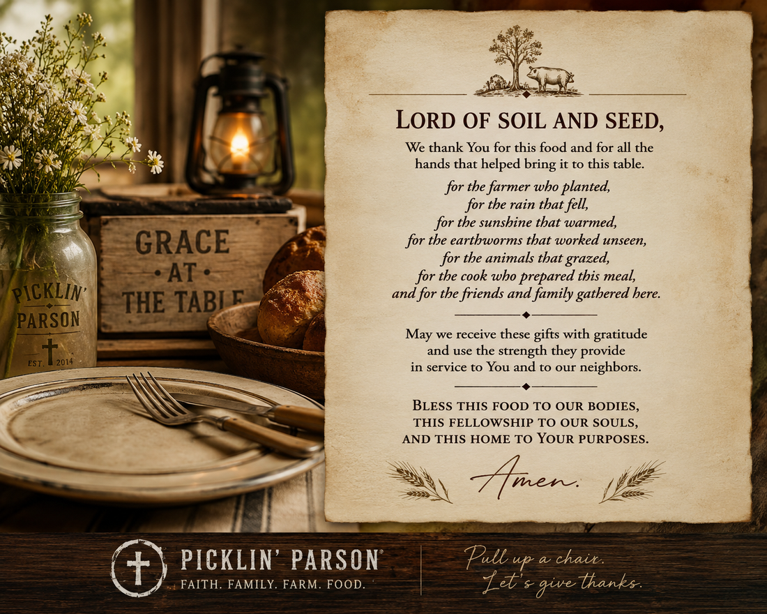A Table Grace for Ordinary Days