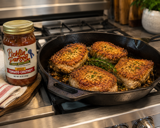 Parmesan Crusted Chops