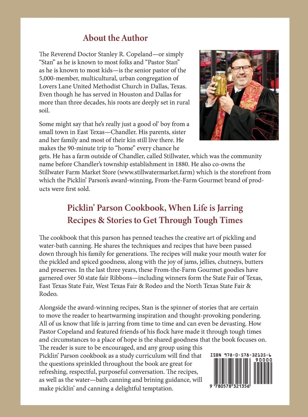 The Picklin' Parson Cookbook