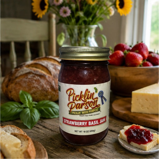Strawberry Basil Jam
